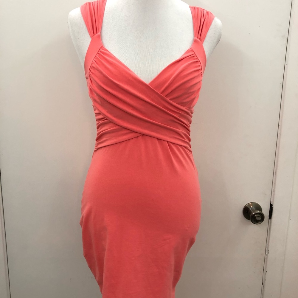 Peach Bra Top Dress